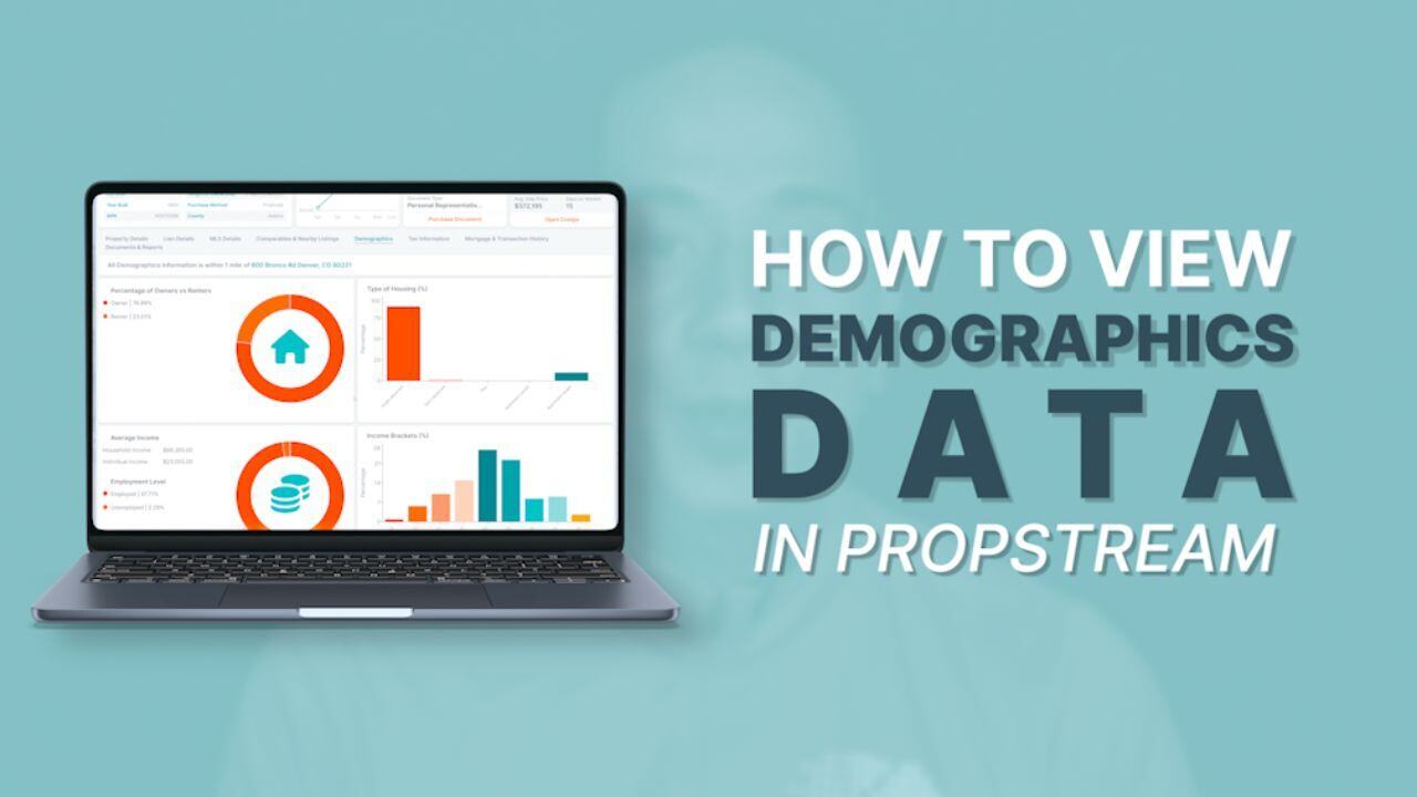 How To View Demographics Data In PropStream