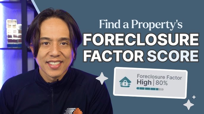 PropStream Intelligence Foreclosure Factor